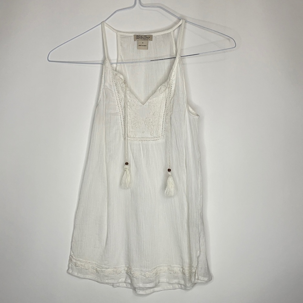 Lucky Brand Size Small Cotton Tank Top